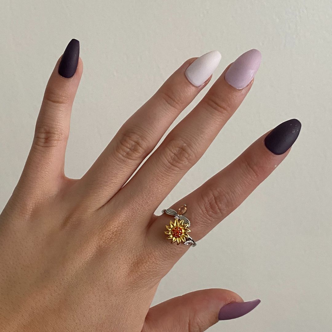 Sunflower Spinner Ring